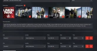 Fügen Sie Ihre Veranstaltung hinzu
